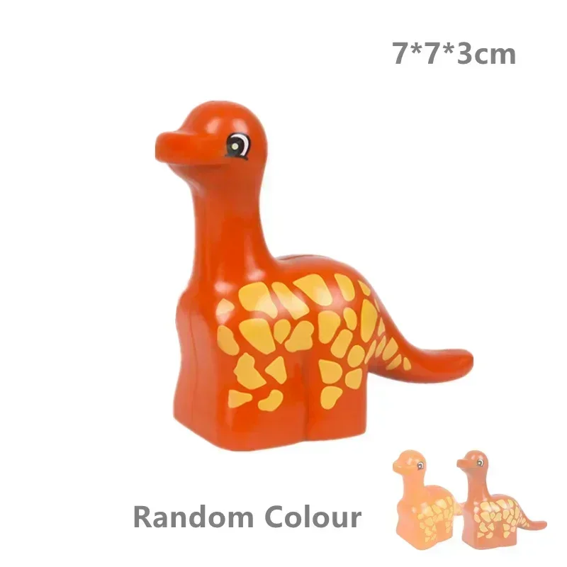 Grote bouwstenen Jurassic World Dinosaurussen Rex Figuren Zeedieren Compatibel Grote Bakstenen Educatief Kinderen Kinderspeelgoed
