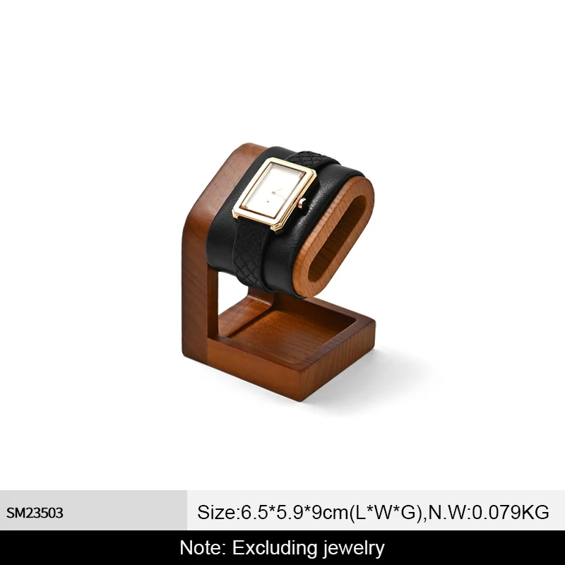 WoodTen Solid Wood Watches Display Stands Organizer Rack