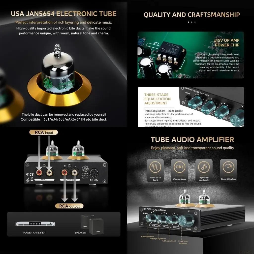 

B03F Ламповый предусилитель High Fidelitys для аудиофилов и звукорежиссеров