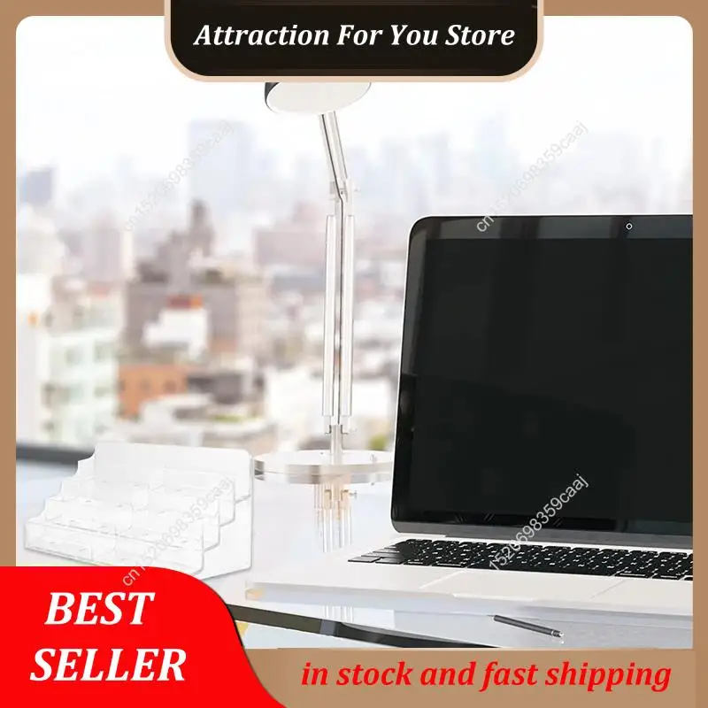 حار بيع حامل بطاقة الأعمال، 8 جيب الاكريليك حامل بطاقة الأعمال لمكتب بطاقة الأعمال حامل سطح المكتب حامل بطاقة الأعمال