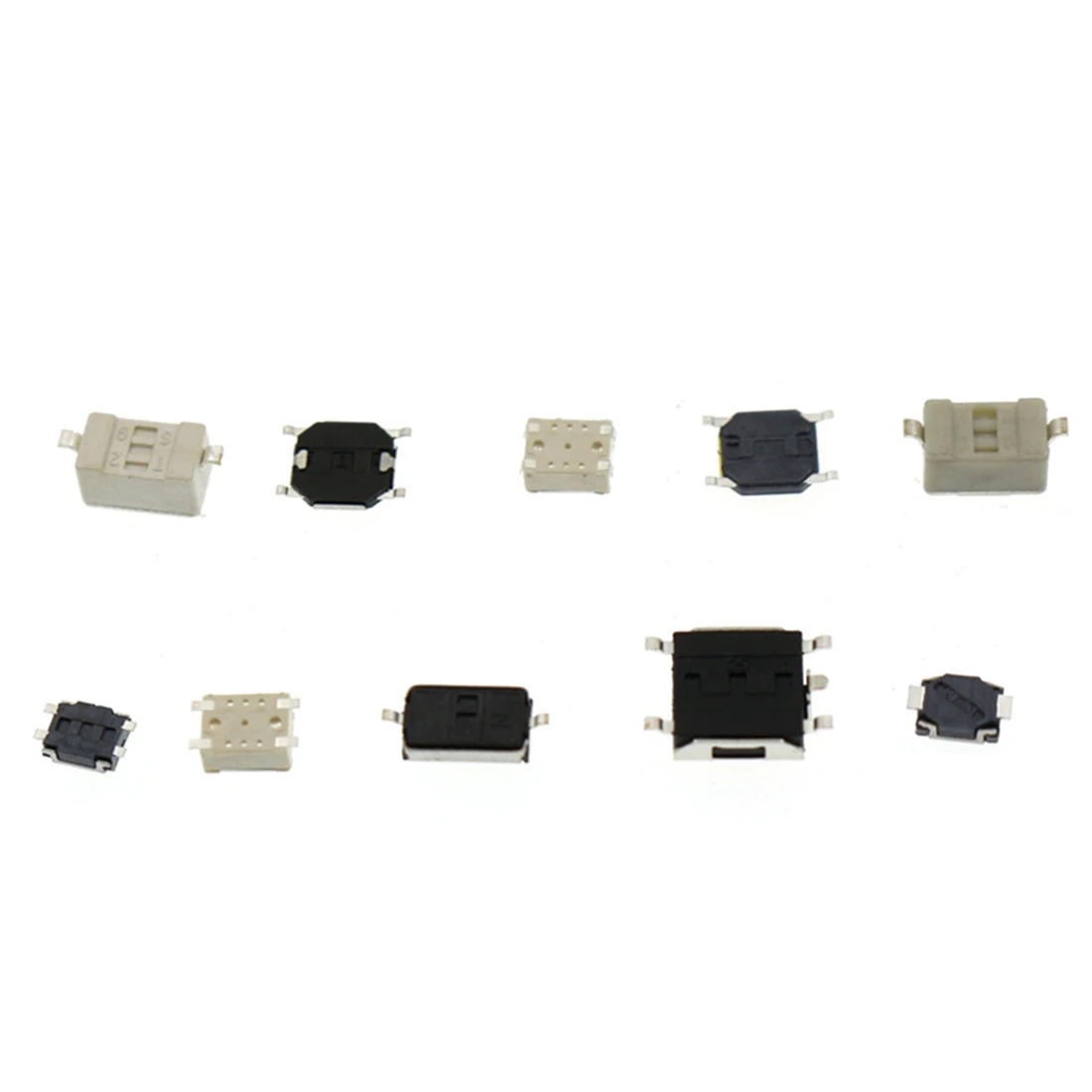 ABZV-250Pcs Car Remote Control Key Switch Repair Small Switch Tactile Push Button Switches Component Package Micro-Switches