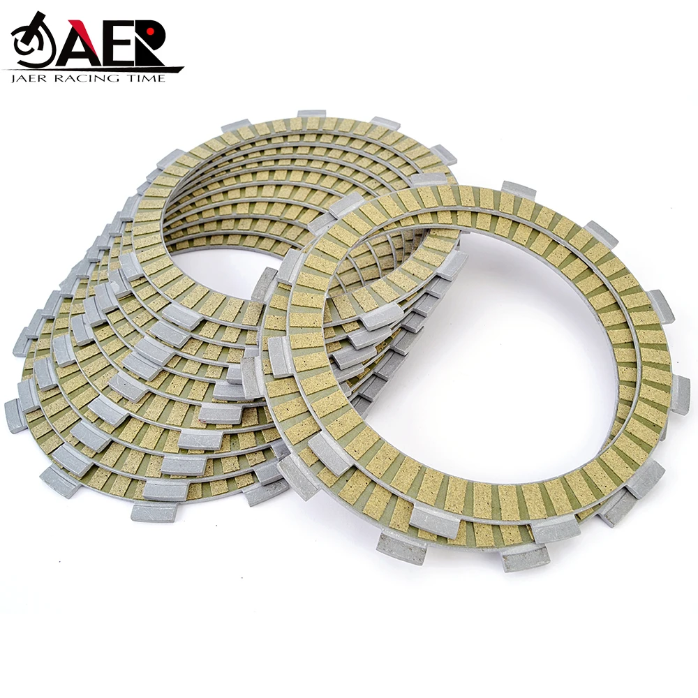 

341-16321-13 Clutch Friction Plates for Yamaha XV1900 XV1900CT Stratoliner S Deluxe Midnight 5JW-16321-10 5YU-16321-00 11