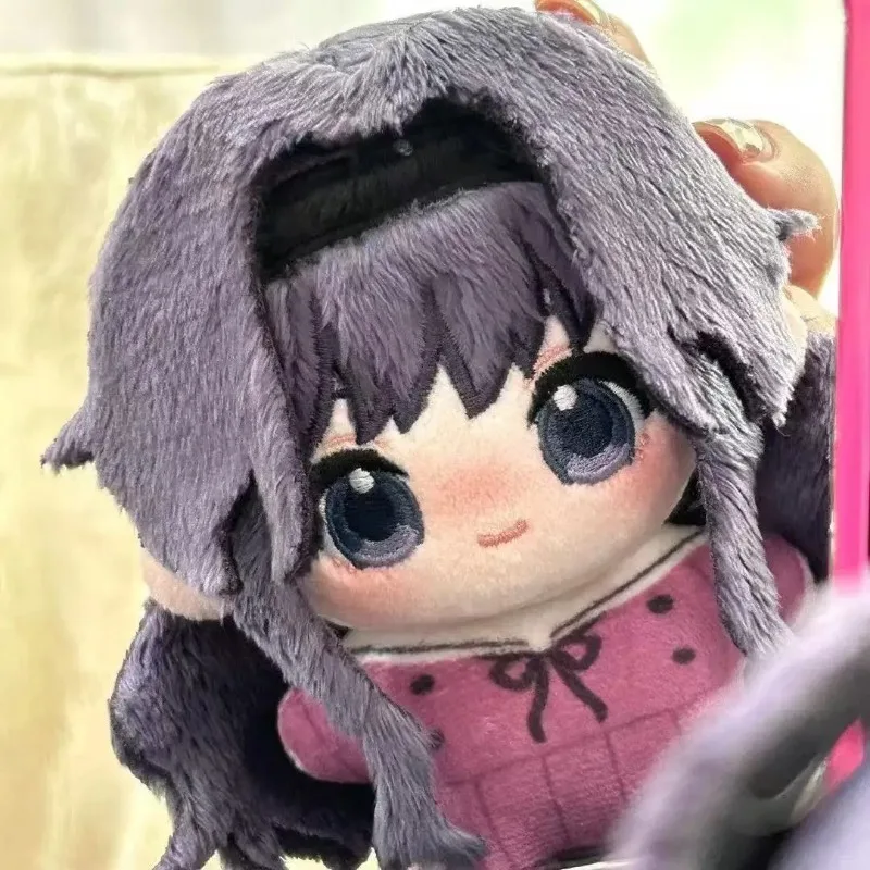 Peluche de 10 cm de Tsumugi Rintaro y Waguri de la serie Anime Fragrant Flowers Bloom, con vestido elegante, suave, de algodón, regalo para niños.