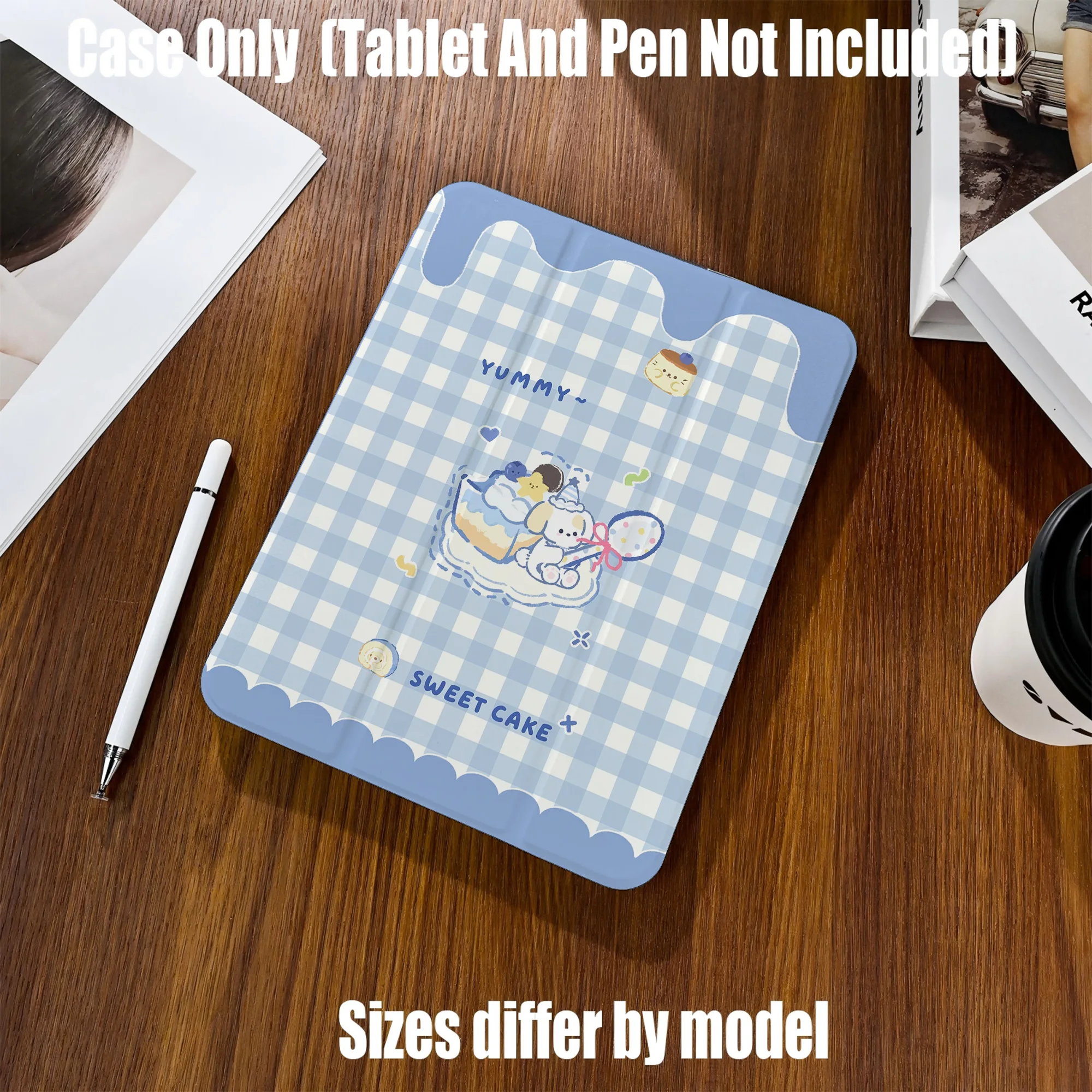 Premium TPU Tablet Case for Samsung and Apple All Models Slim Fit Protective Cover，Shockproof Lightweight Durable