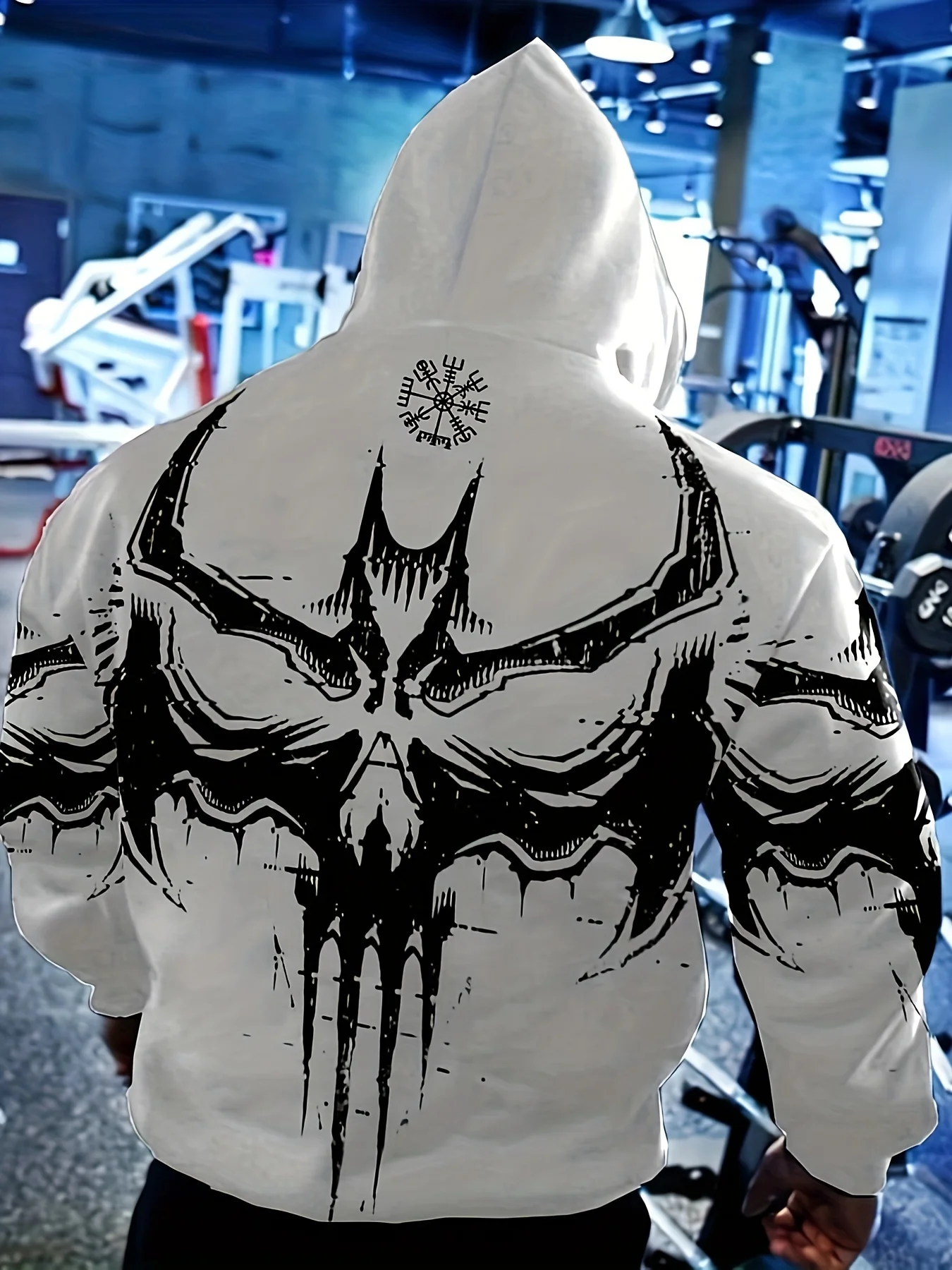 2024 New Men's 3D Bat Printed Hoodie for Men and Women Casual Fashion Men's Hoodie Street Men's Tops