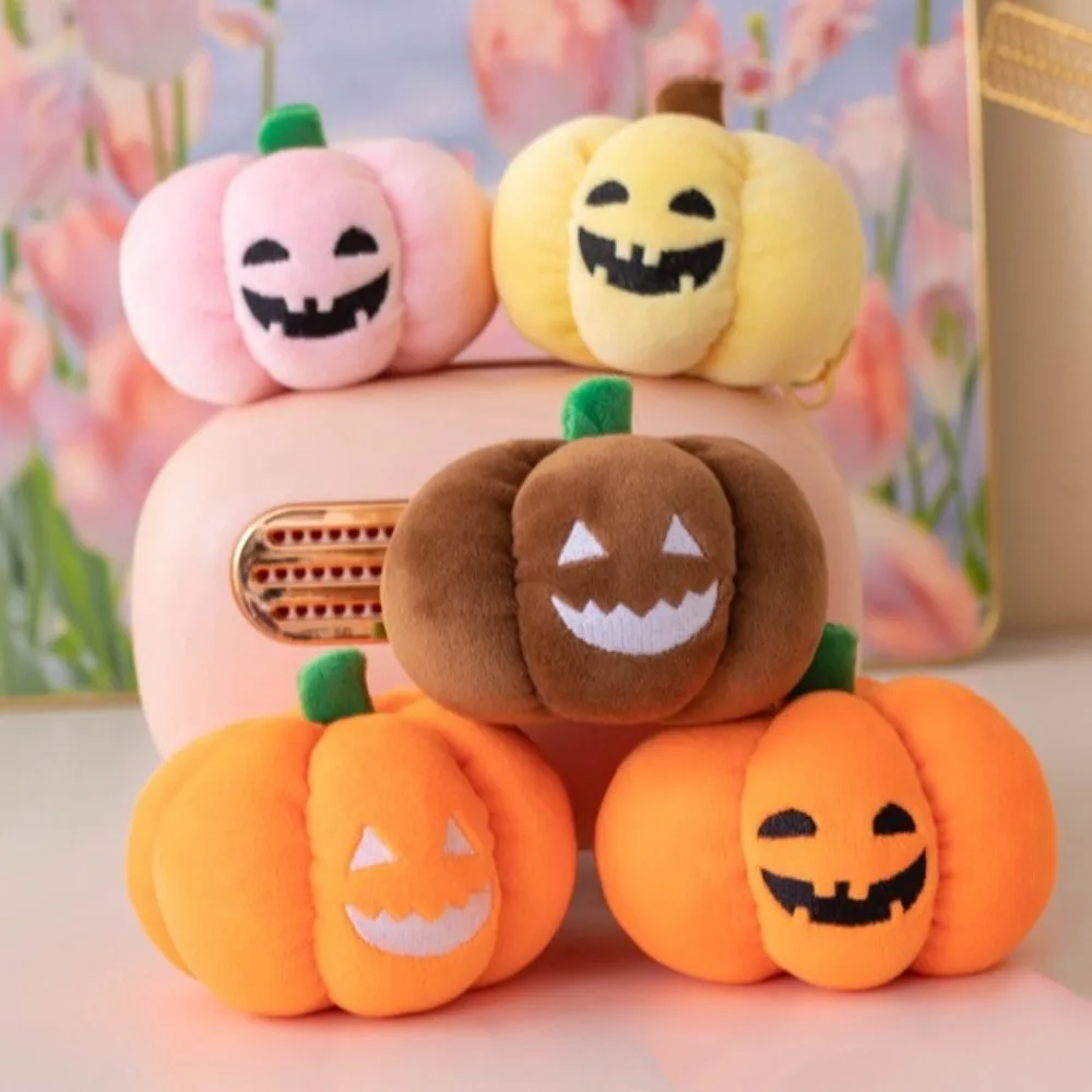 Décorations de vacances citrouille lumineuse en peluche poupée en peluche légumes Halloween citrouille dessin animé mignon en peluche citrouille enfants jouet