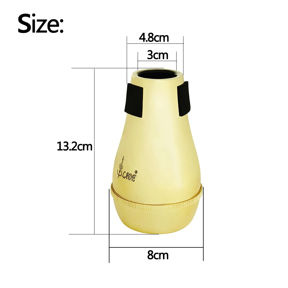 Beginner Practice Delicate Trombone Mutes Practical Musical Instrument Silencer ABS Mute Brass Wind Trombone Instrument Part