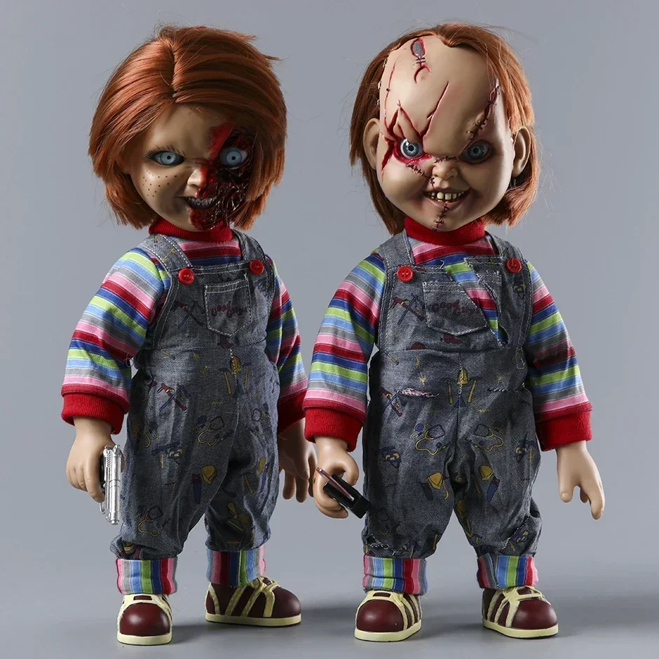 Mezco Child's Play 3 Chucky Pizza Face 15