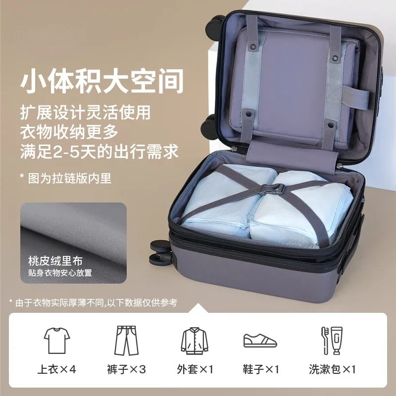 15-inch mini boarding box for men and women traveling in luggage case deep warehouse before the Spring and Autumn Festival.