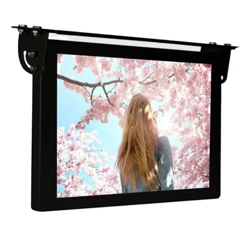 Bus   Tv Digital Screen 18.5 21.5 27inch Advertising Smart Control System Car Advertising Display Android Digital Signage