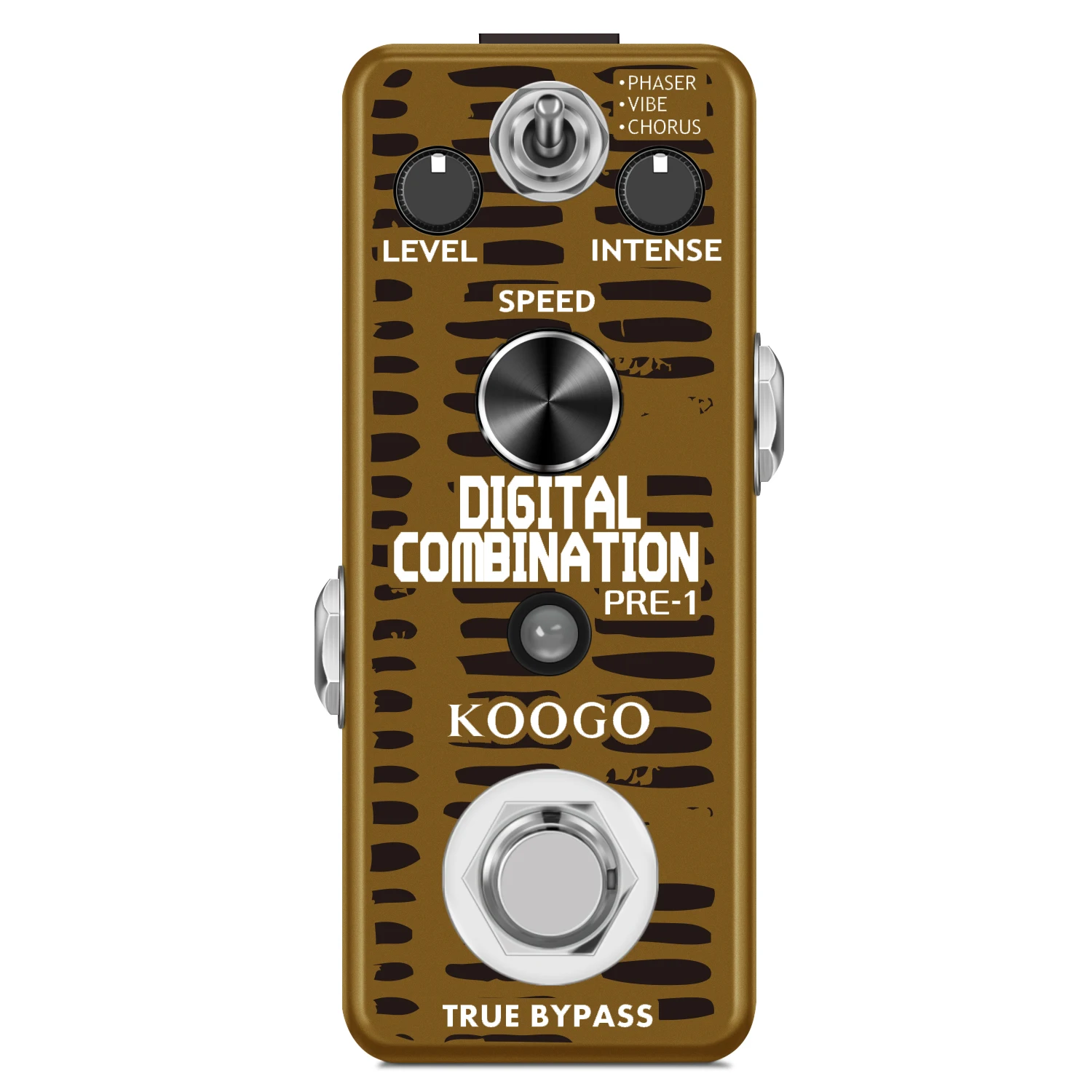 

Koogo LEF-3801 Guitar Roto Engine Pedal Classic Psychedelic Sound Phaser/Vibrato/Chorus 3 Modes Rowin LEF-3801 Guitar Roto Emg