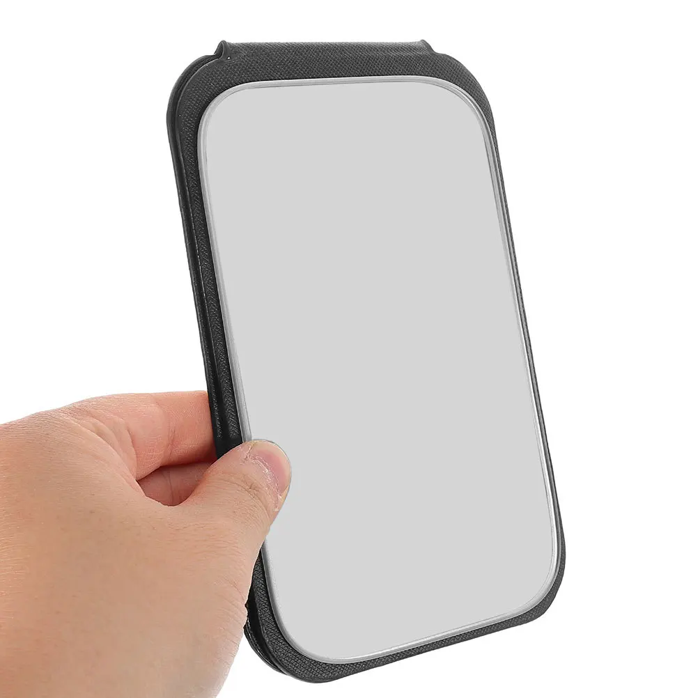 

2Pcs Compact Foldable Makeup Mirror Portable Hd Vanity Mirror for Travel Bedroom Desk Space Saving Design Travel Vanity Mirrors