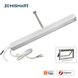 Электрооткрыватель окон zemimart Tuya Zigbee с электроприводом, система управления через приложение Tuya Smart Life, Alexa Google Home, 110 В, 240 В