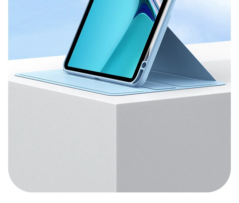Für Honor Pad 13,3 12,3 12,1 11,5 11 10,8 10,4 Zoll 360° Drehbare Buchhülle mit Stifthalter und Ständer – Detail 7
