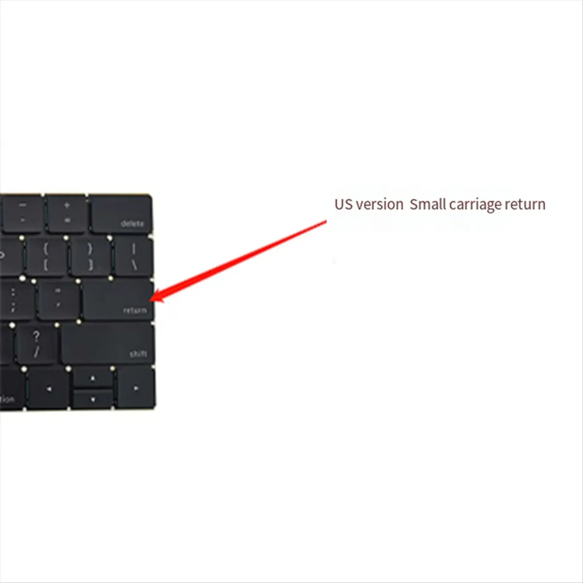 ☶❈＊♥AC892-A1534 Keyboard for Retina 12inch A1534 US English Keyboard Replacement 2016 2017