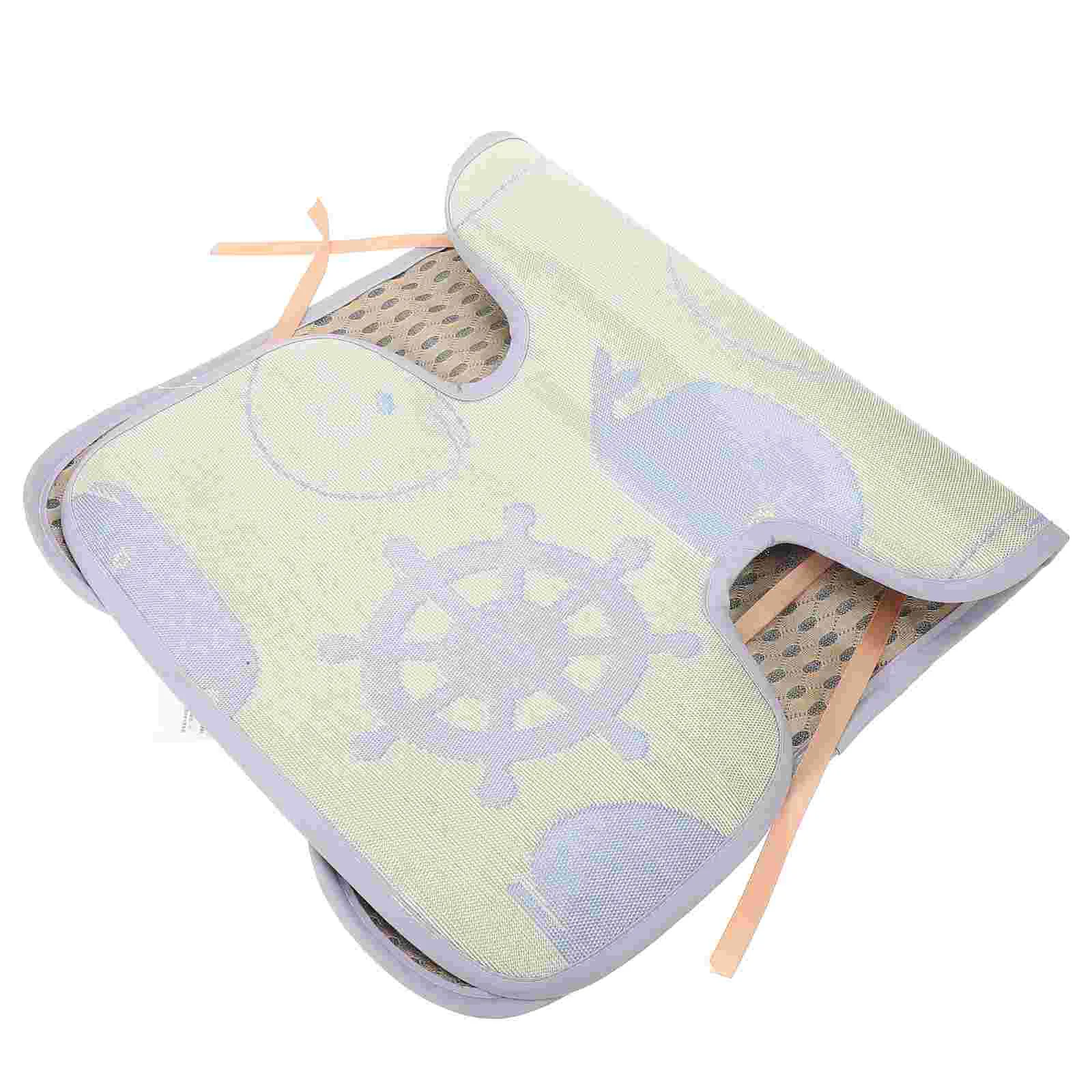 

Baby Stroller Cooling Cushion Infant Car Seat Pad Ice Silk Mat Summer Breathable Walking Baby Seat Polyester Random Pattern