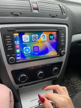 MEKEDE 8palcový bezdrátový CarPlay Android Auto pro Škoda Octavia 2 A5 2004-2013 autorádio CarPlay GPS navigace WIFI RDS stereo 10 nejlepší prodej multimédia Škoda Octavia MK2 - №10