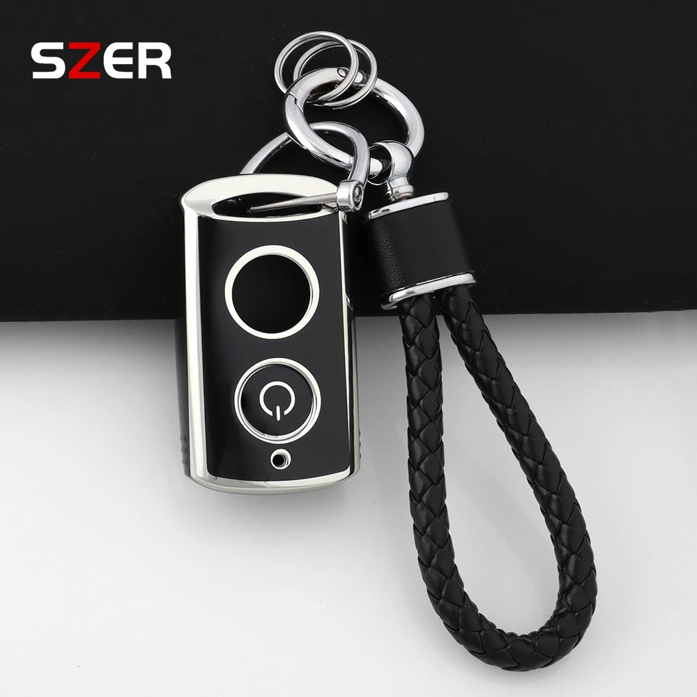 Fashion TPU Car Remote key Case Cover Shell Fob For Yamaha xmax 250 300 NMAX 125 aerox 155 NVX155 Nvx mvx 55 motorcycle keyChain