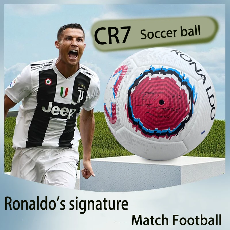 RONALDO 2024 CR7 SIZE 5 Football Signature High Quality Official SOCCER BALLS