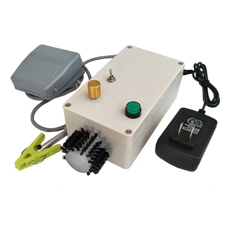 Wire twisting machine Small wire rubbing, shielded wire brush twisting machine, speed-regulated braided headphone