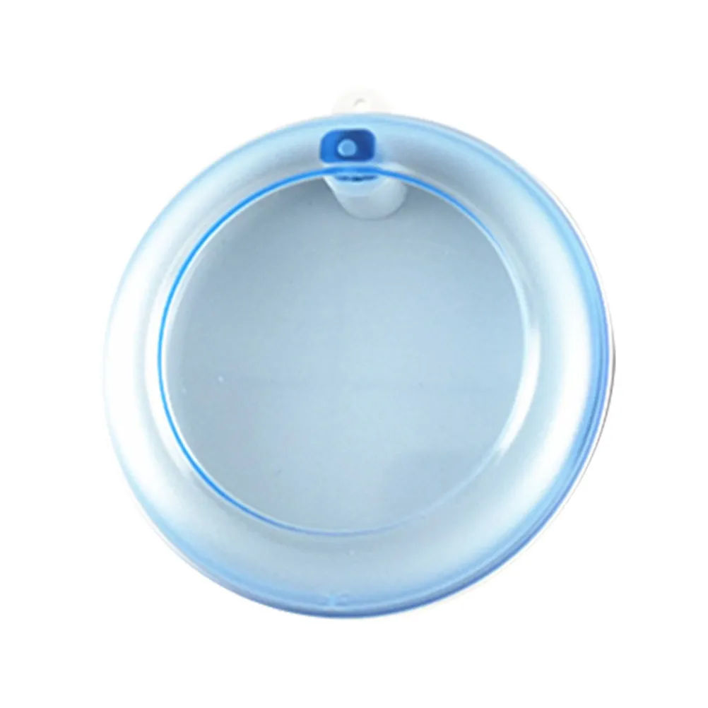 1Pcs Compact Rotating Denture Retainer Box Easy-Open Design Denture Cleaning Storage Case Suitable for Travel Daily Use Blue