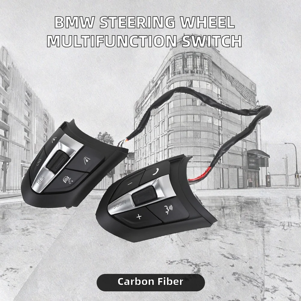 Suitfor BMW multi-function push button switch, suitable for M2 M3 M4 M5 M6 X1 X2 X3 X4 X5 X7M series F87 F30 model car steering