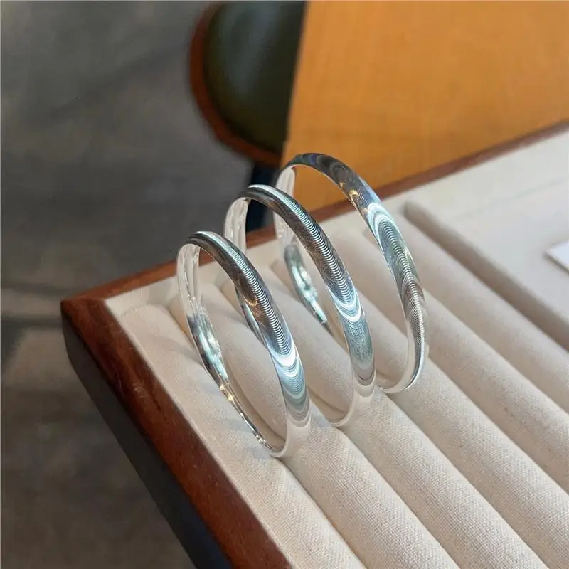 

Женский глаз 9999, однотонный закрытый браслет, модный серебряный браслет