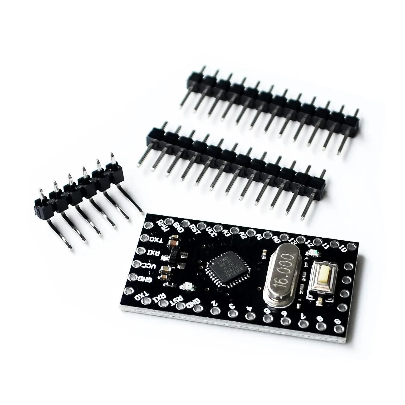 Pro Mini 168/328 Atmega168 3.3V 5V 16M / ATMEGA328P-MU 328P Mini ATMEGA328 5V/16MHz Para Arduino Compatível Para Módulo Nano