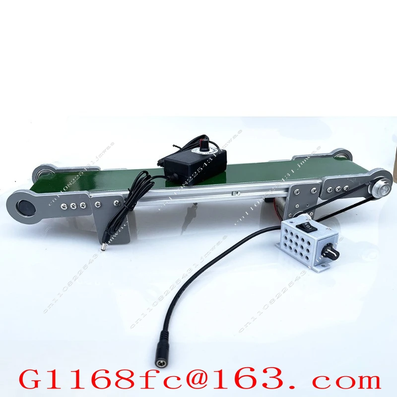 Upgrade Small Desktop Conveyor Belt Forward and Reverse Pause, Lift Elevator Model