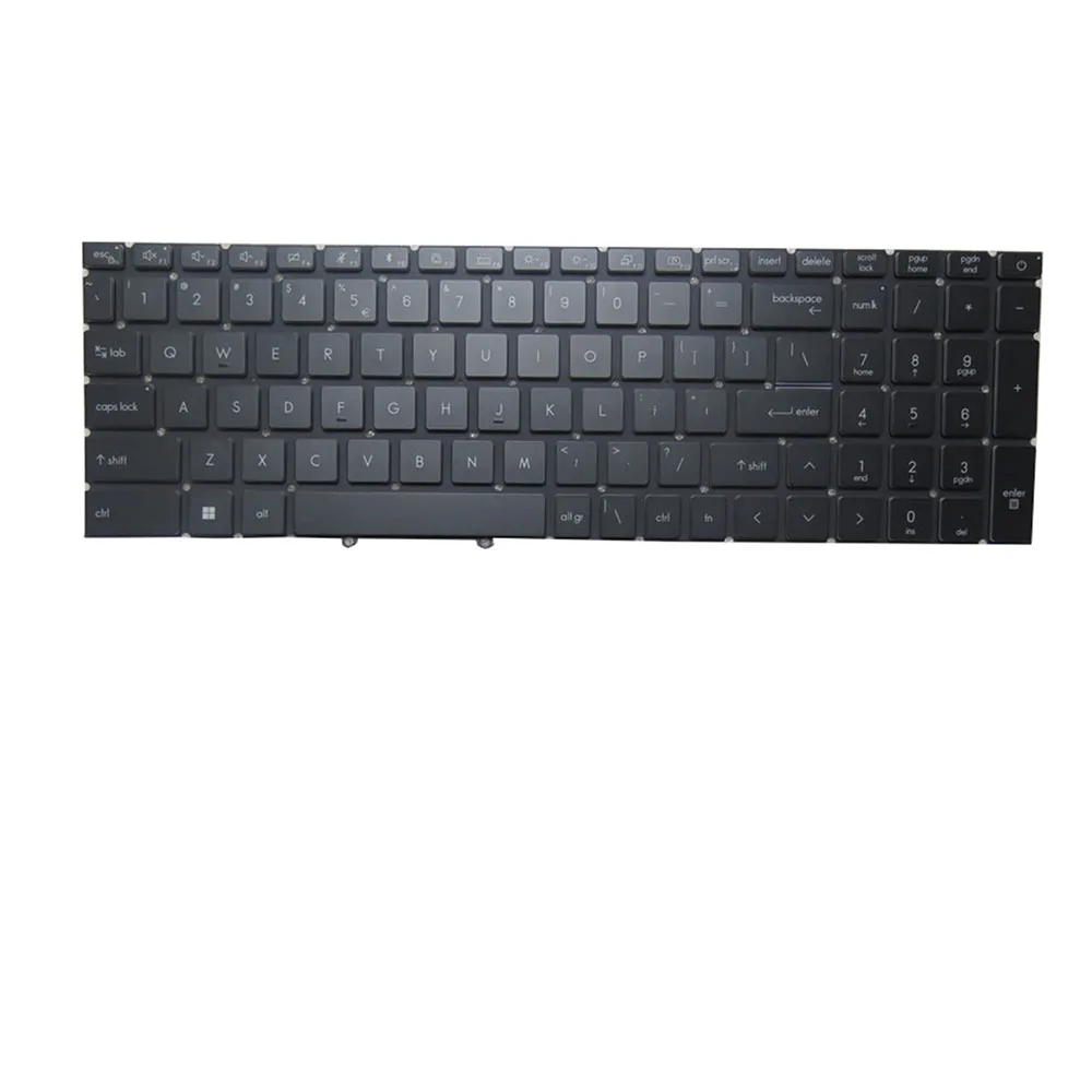 Black Laptop Backlit Keyboard For MSI Raider 18 HX A14V A14VIG A14VHG A14VGG English US No AI Key No Frame New