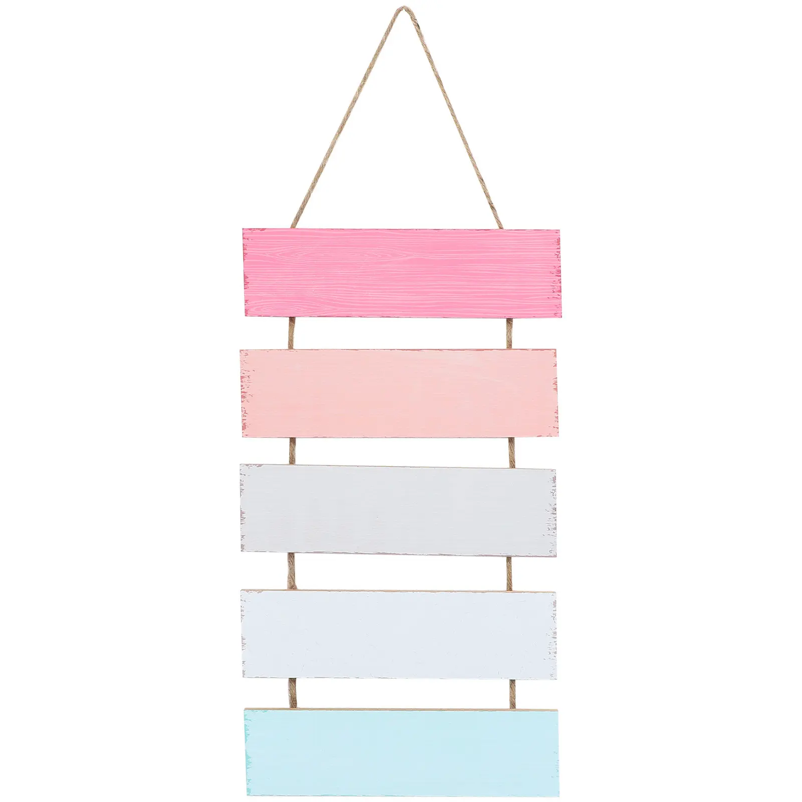 1Set Wooden Hanging Chalkboard Sign Small Wall Message Board for Door Decor Kitchen Store Restaurant Patio Balcony Erasable Memo
