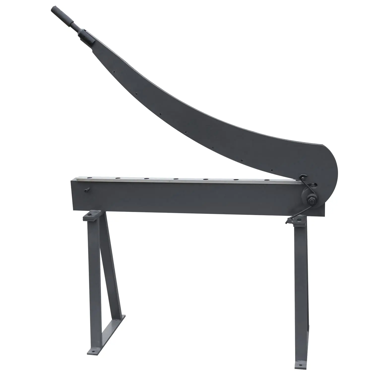 HS-1000 Industrial 32 Inch Wide 16Ga Manual Sheet Metal Cutter Portable Lever Guillotine Scissors for Metal Cutting Work