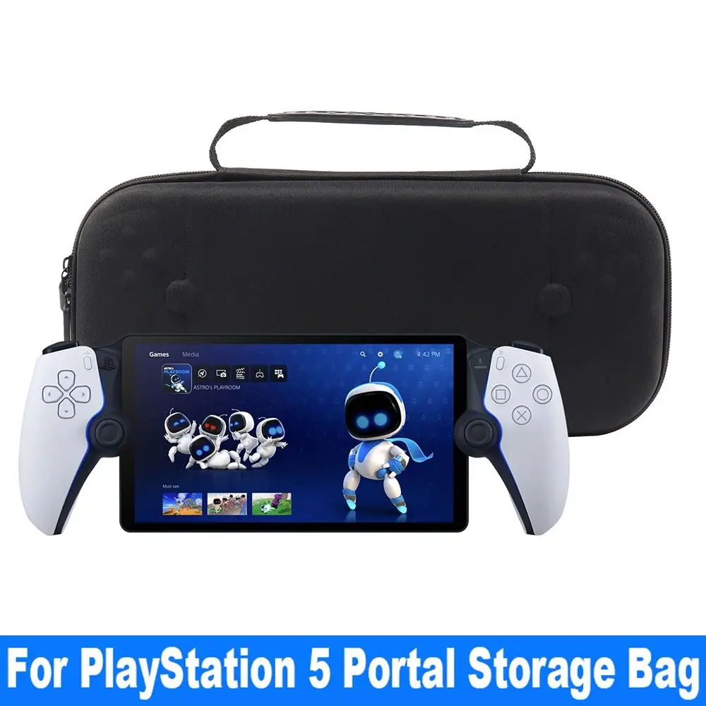 

for PS5 Game Accessories Handheld Console Storage Bag Hard Shockproof Protective Cover Portable EVA for PlayStation Portal