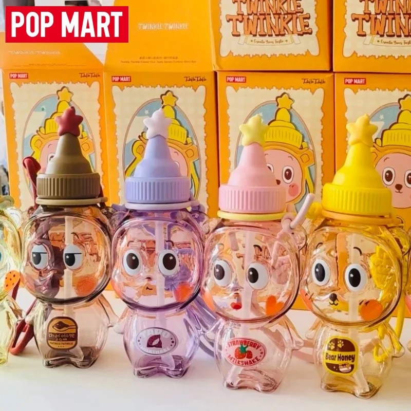 

POPMART Twinkle Twinkle Create Gouy Taste Series Tumbler Blind Box Genuine 710ml Water Bottle Collectible Home Travel Adult Gift
