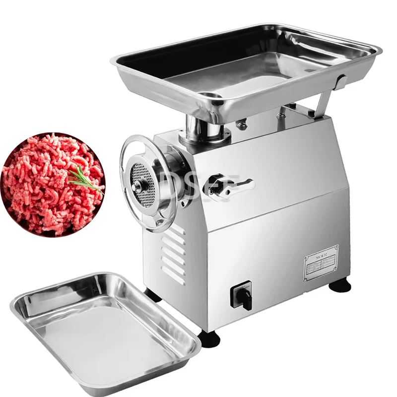 Electric Meat Grinder, Multifunctional Chili And Garlic Chopper, Stainless Steel Commercial Food Chopper