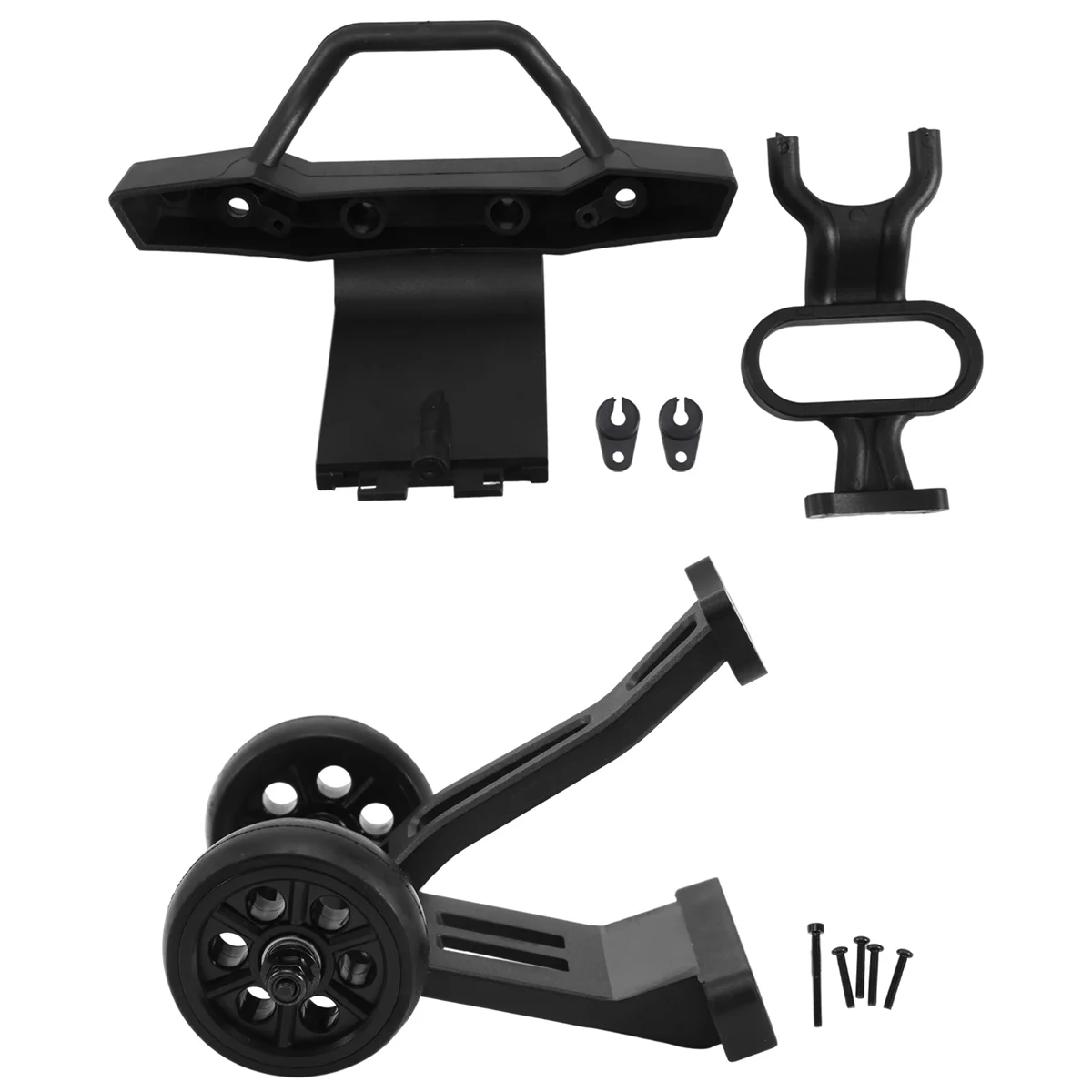 

The New Front Bumper & Rear Wheelie Bar 8481 8482 for 1/8 08427 9116 RC Car Upgrade Parts Spare Accessories