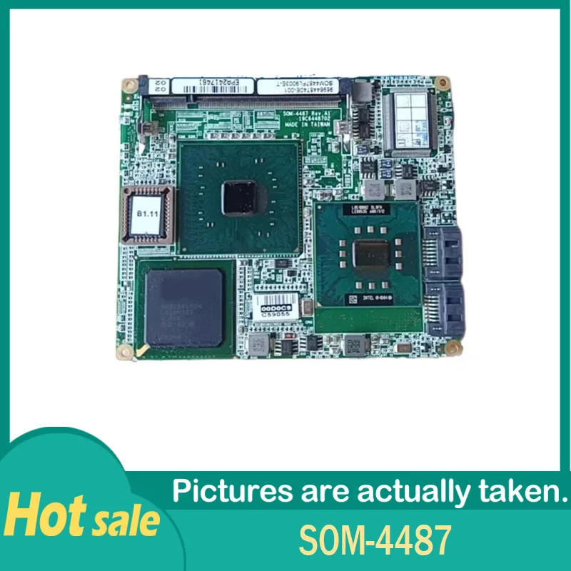 100% Original SOM-4487 SOM-4487FL Industrial Control Board