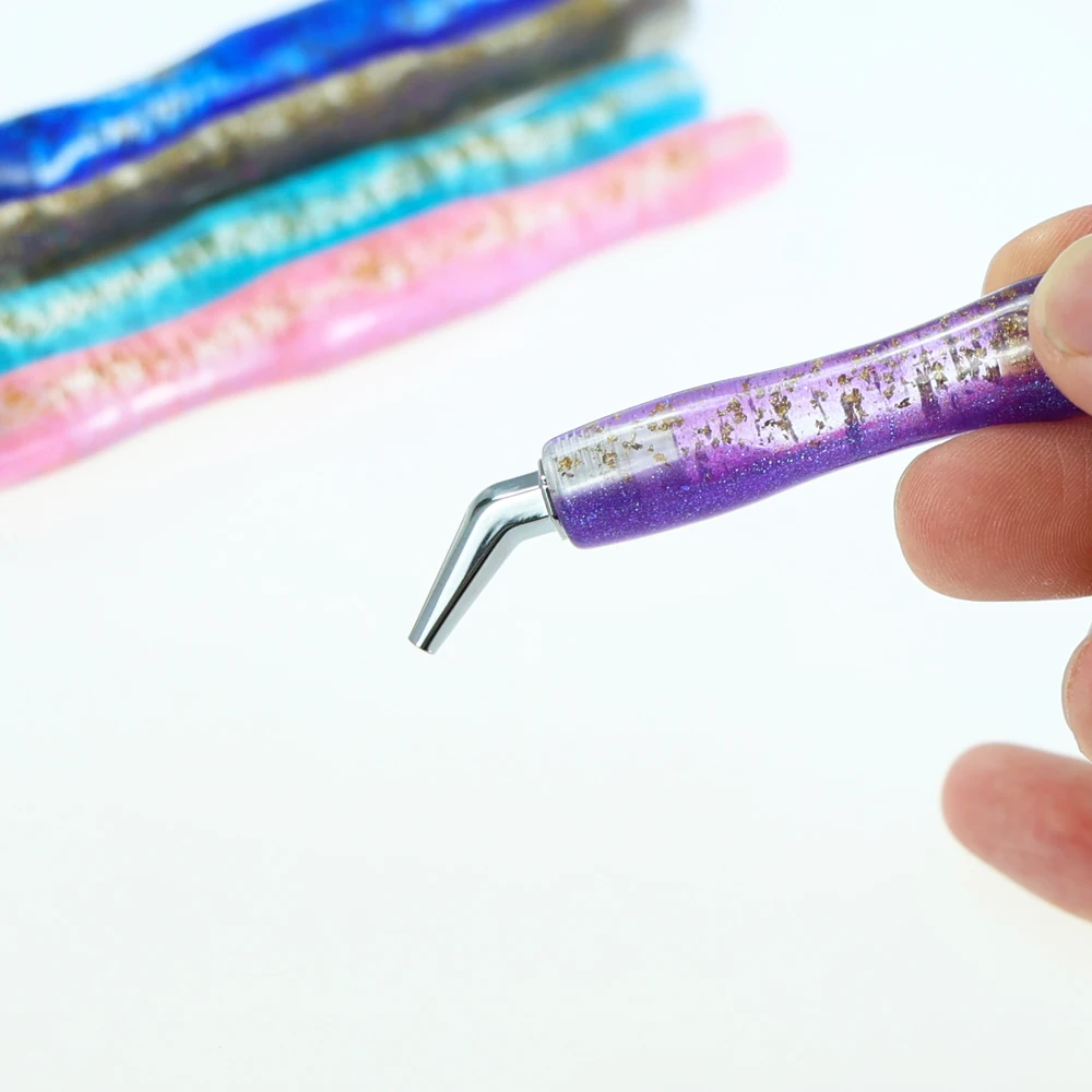 Neuer Metall-Diamant-Kunststift mit großer Spitze, Multi-Diamant-Malstift mit dünner Spitze für Diamantmalerei-Werkzeuge und Zubehör. – Detail 9