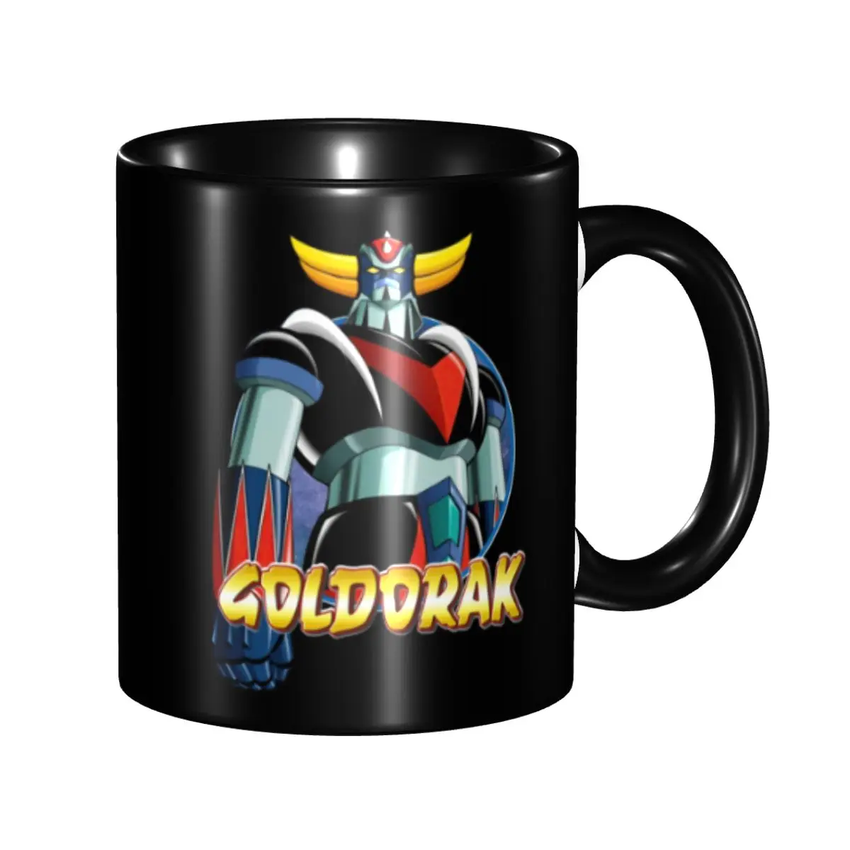 

UFO Robot Goldorak Grendizer Mugs Personalized Anime Mechanical Warrior Coffee Ceramic Mug Creative Present