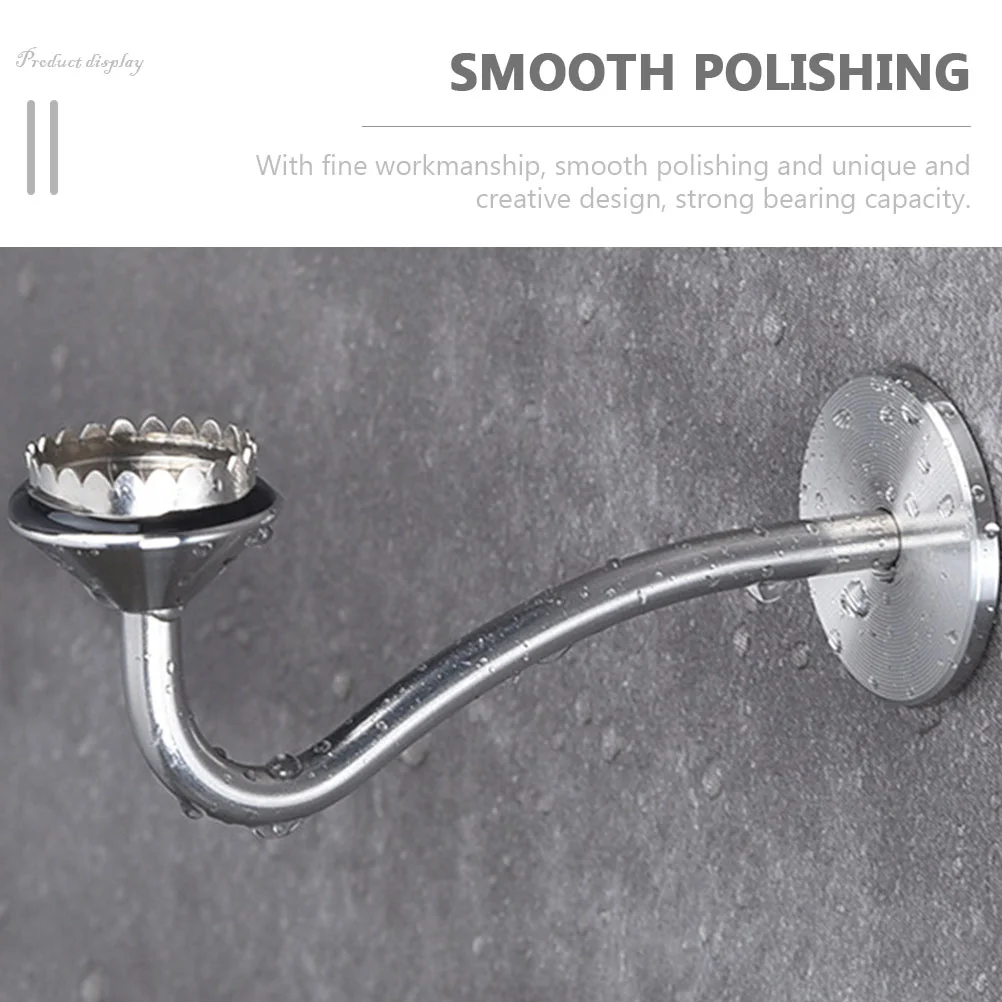 4 Pcs Portable Soap Holder Shower Dish Caps Drain Rack Easy to Install Parts Storage Stainless Steel Bathroom Supplies