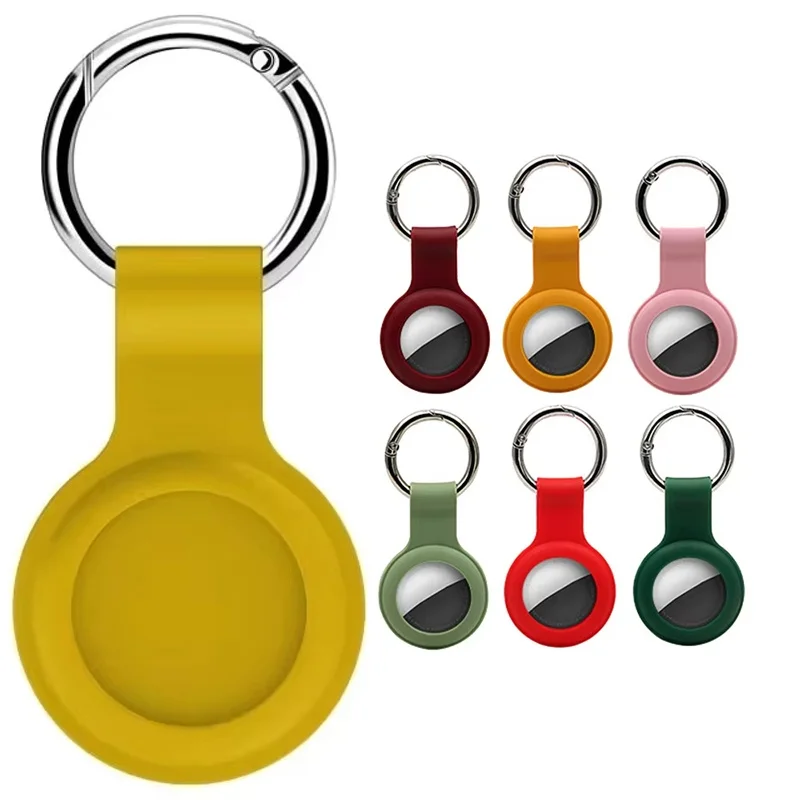 Waterproof Silicone Tracker Case For AirTag Anti Lost Protective Sleeve Key Finder Cover For Keys Pet Collar Bag Wallet Luggage