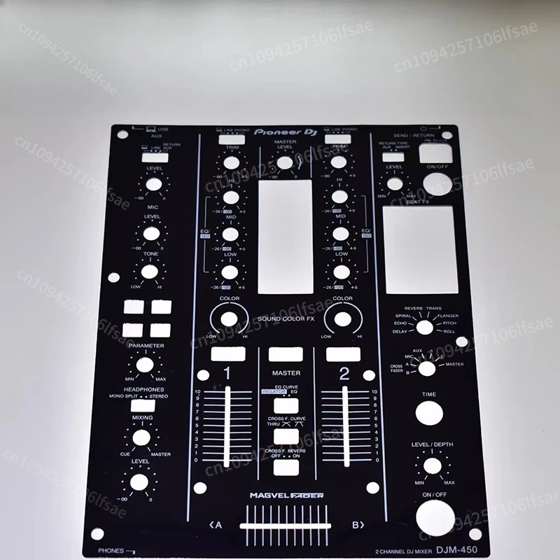 

Pioneer DJ Film DJM-450 djm450 Mixer DJM-350 djm350 DJM400 CDJ350 CDJ850 Self Adhesive Protective Film .Not iron panel