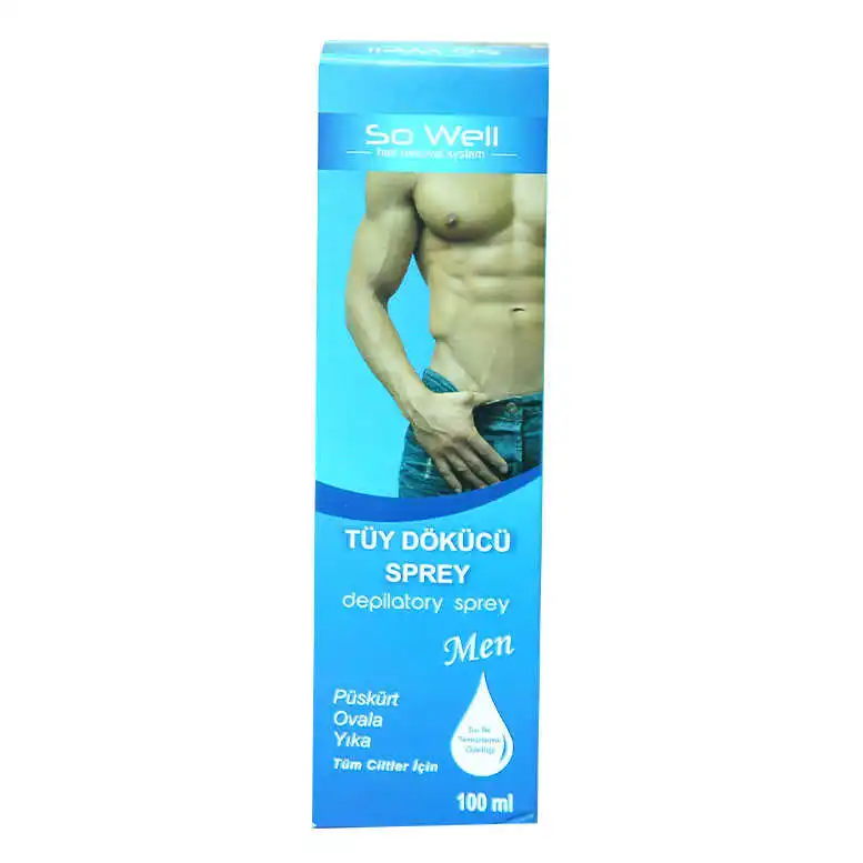 Spray depilatorio 100mL-para hombre