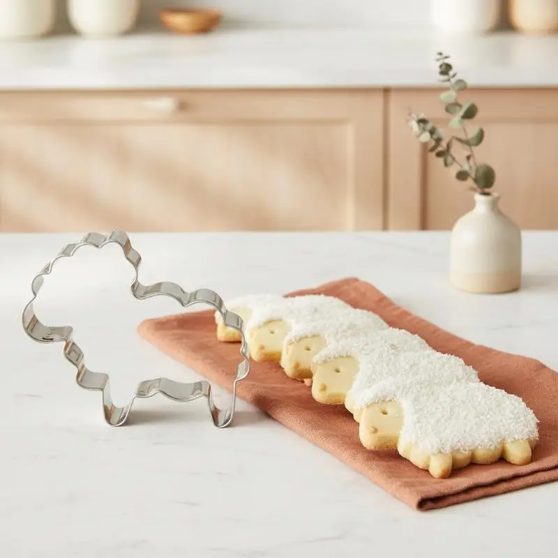 Sheep & Goat Cookie Cutter, Biscuit Mould Baking Tool For Cake Pastry Decor