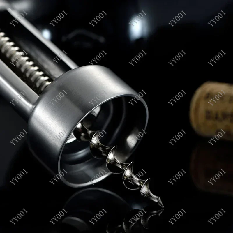 304 Stainless Steel Vintage Wine Bottle Opener Leverage Design Corkscrew Red Wine Bar Kitchen Tool