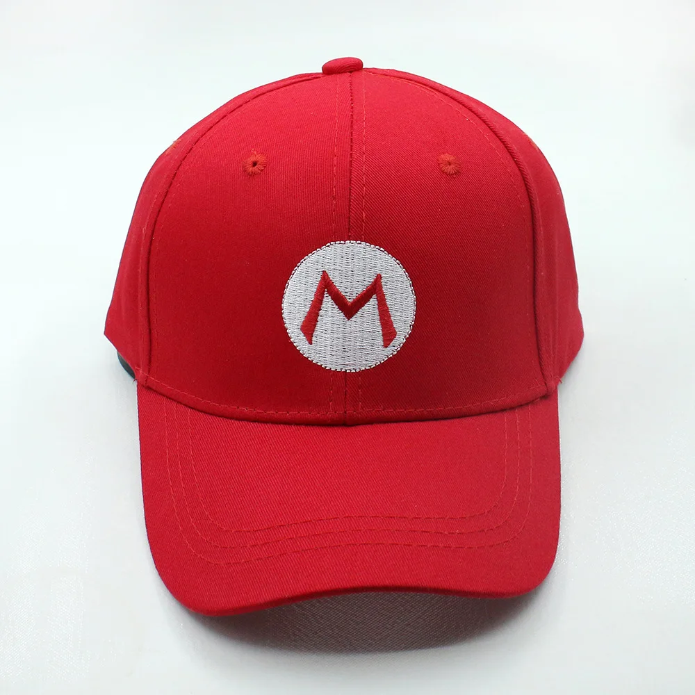 سوبر أوديسي تأثيري قبعة لويجي بروس قبعات البيسبول أنيمي اكسسوارات النساء الرجال هدايا الهالوين قبعة