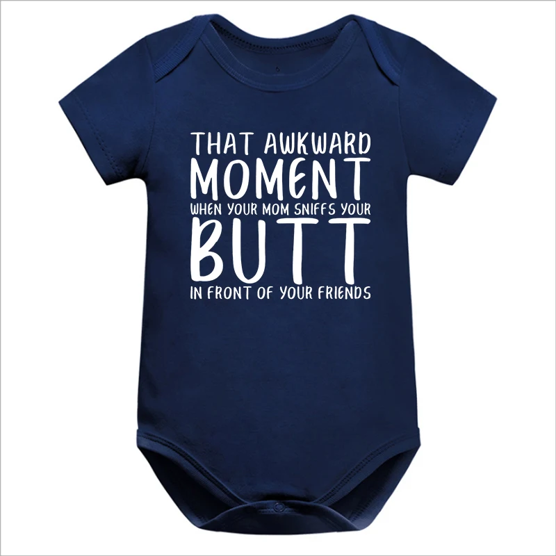 

That Awkward Moment When Your Mom In Front of Your Friends Bodysuit Baby Outfit Baby Bodysuit Funny Baby Boy Clothes Humorous