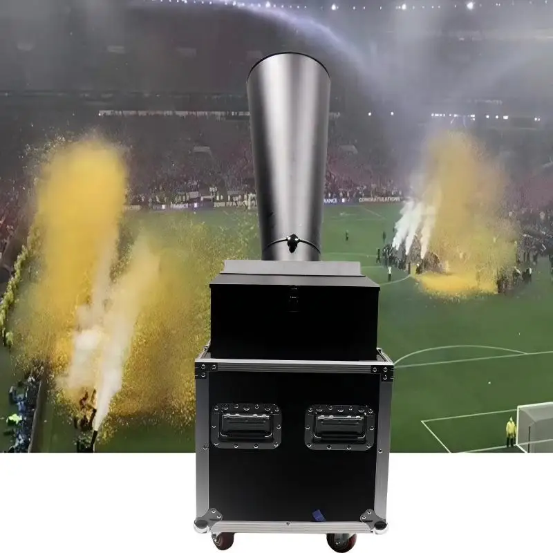 Ręczny wystrzeliwacz konfetti CO2, maszyna do wystrzeliwania konfetti na scenę, imprezy, występy, do użytku wewnątrz i na zewnątrz.