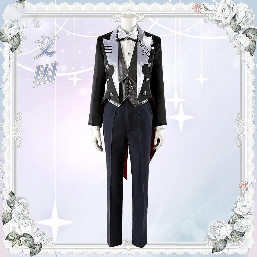 Customize All Time Ayn Cosplay 3rd Anniversary Swallowtail Coat Cos Suit Full Set Party Costume