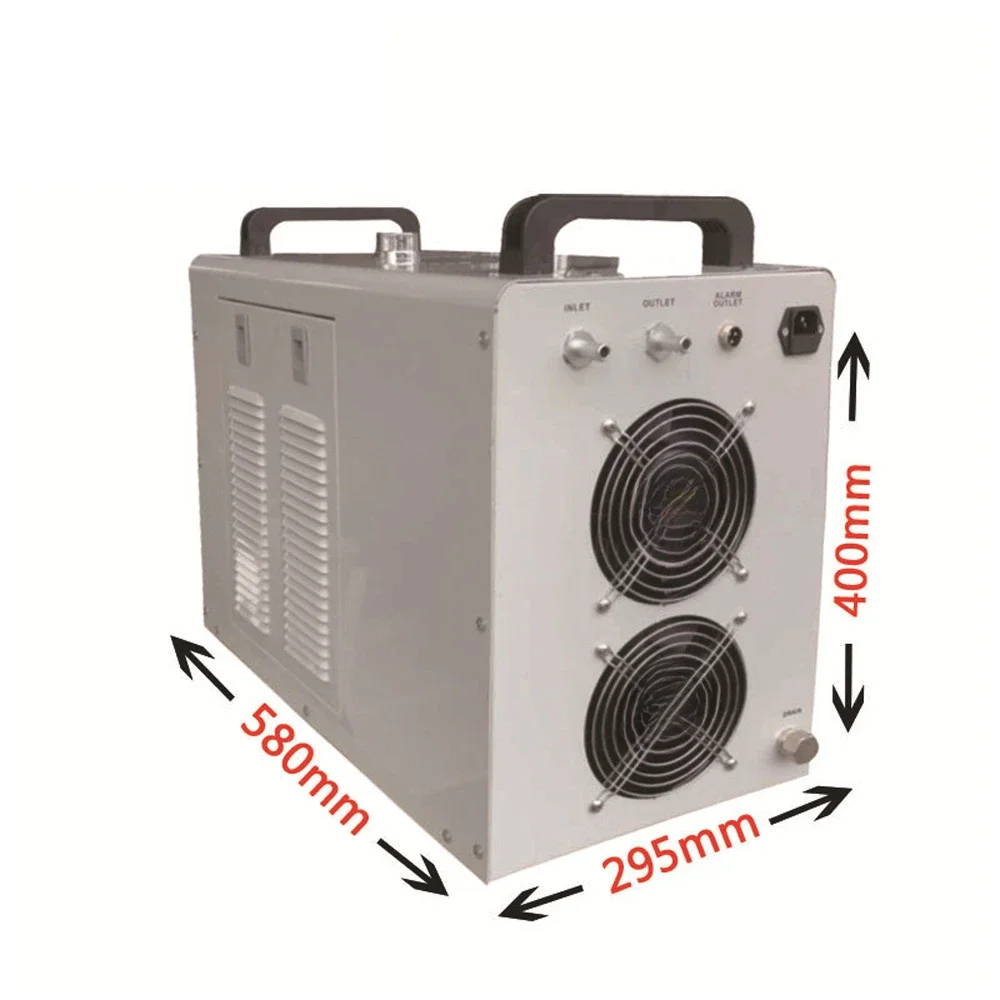 

CW5000 CW5200 CW5202 Industry Air Water Chiller For CO2 Laser Machine Cooling CNC Spindle 150w Co2 Laser Tube 16L/M